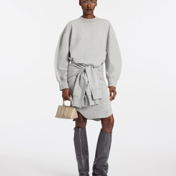 Melange grey sweatshirt