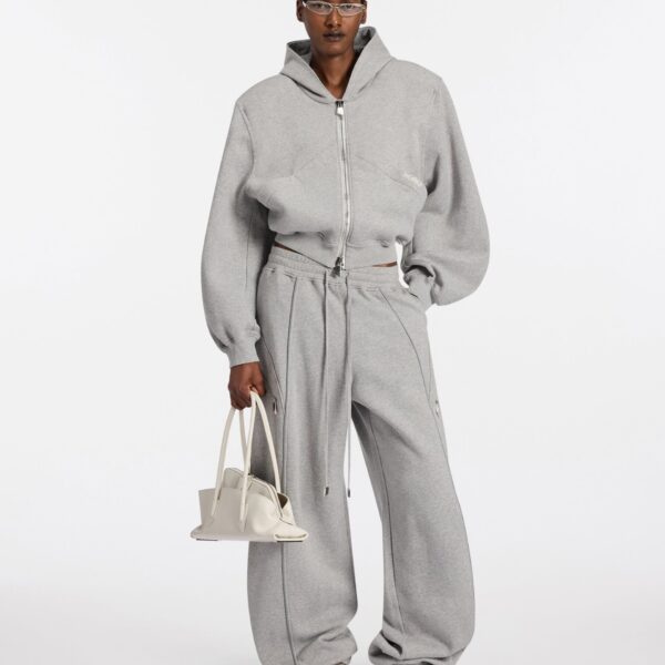 Melange grey sweatshirt