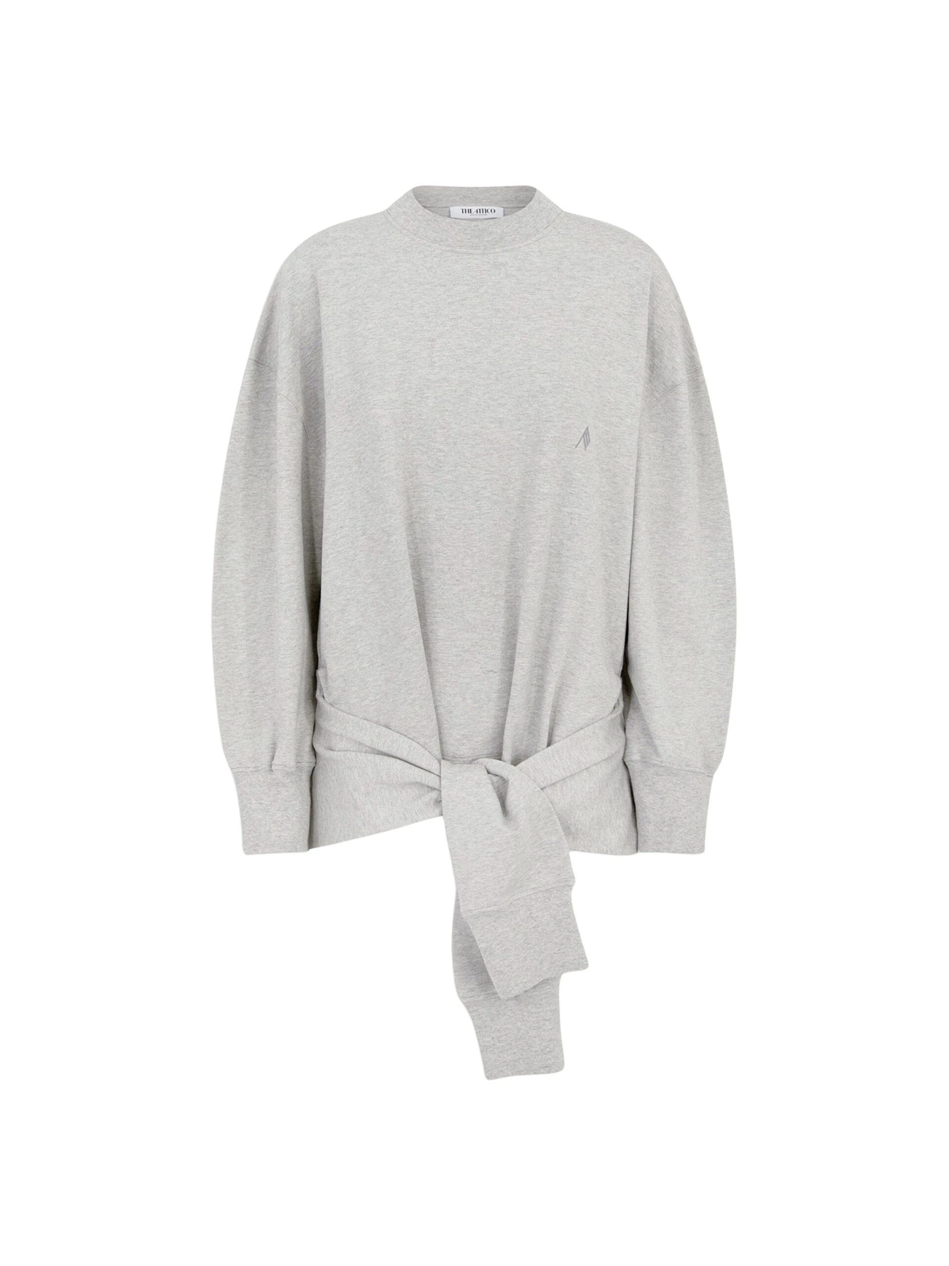 Melange-grey-sweatshirt-The-Attico-Knitwear-4-scaled15170_nobg The Attico knitwear