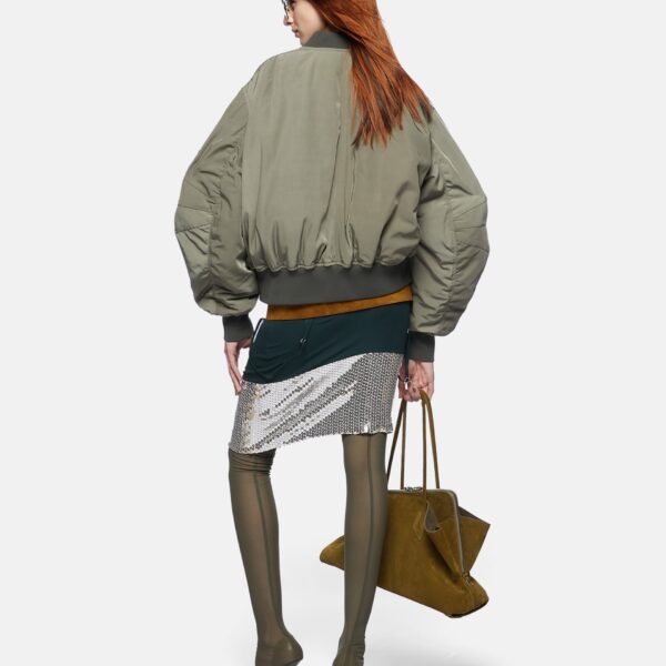 Attico military green jacket