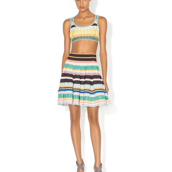 Alaïa Multicolor Crinoline Skirt - ALAÏA Skirts - Laser Cut Luxury - Shop at Coveti