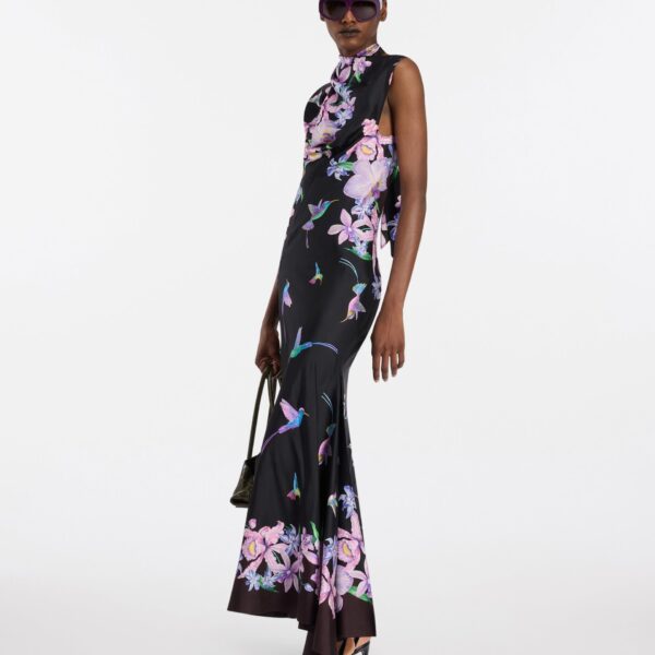 Multicolor midi dress