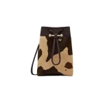 Multicolour-Osette-Midi-Pouch-in-Sand-and-Espresso-Spot-Print82011_nobg Strathberry Osette Midi Pouch clutch bag