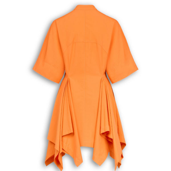 Alaïa Nylon Panelled Dress - ALAÏA Dresses - Laser Cut Luxury - Shop at Coveti