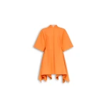 Alaïa Nylon Panelled Dress - ALAÏA Dresses - Laser Cut Luxury - Shop at Coveti