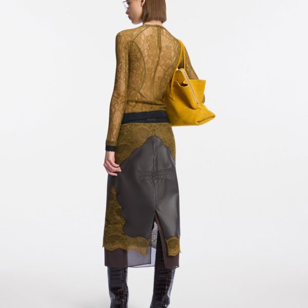 Attico olive top