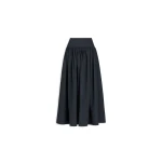 Alaïa Openwork Cotton A Line Skirt - ALAÏA Skirts - Laser Cut Luxury - Shop at Coveti