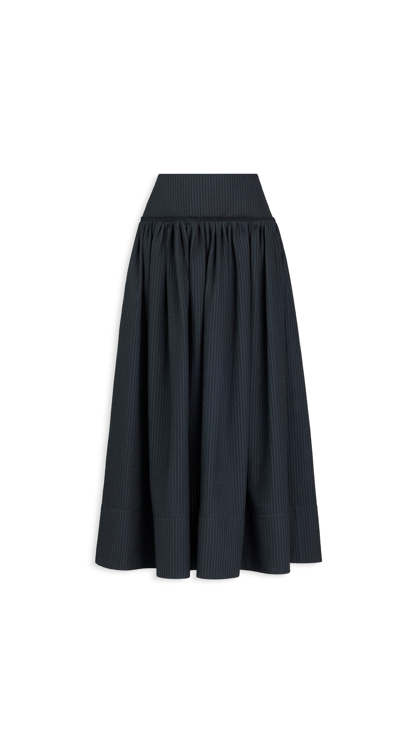 Openwork Cotton A Line Skirt