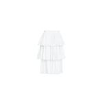 Alaïa Openwork Cotton Ruffle Skirt - ALAÏA Skirts - Laser Cut Luxury - Shop at Coveti Alaïa Openwork Cotton Ruffle Skirt - ALAÏA Skirts - Laser Cut Luxury - Shop at Coveti