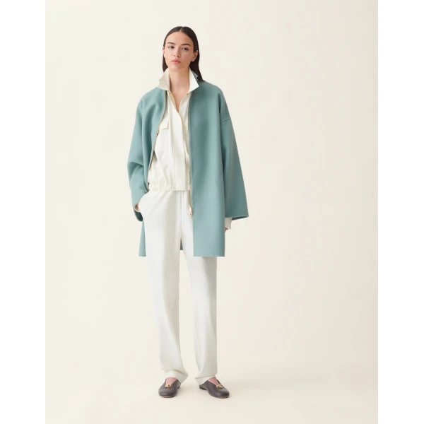 Fabiana Filippi Techno Tailoring Trousers in Butter, view 2