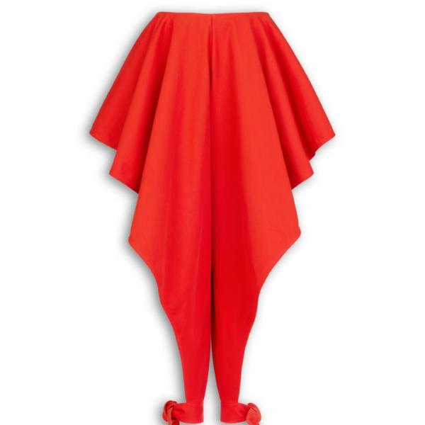 Alaïa Panelled Cotton Pants - ALAÏA Pants - Laser Cut Luxury - Shop at Coveti