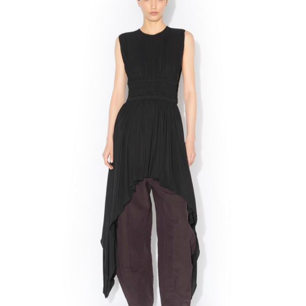 Alaïa Paper Touch Poplin Round Pants - ALAÏA Pants - Laser Cut Luxury - Shop at Coveti