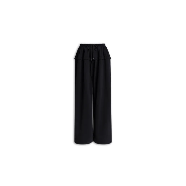 Alaia Peplum Fleece Pants