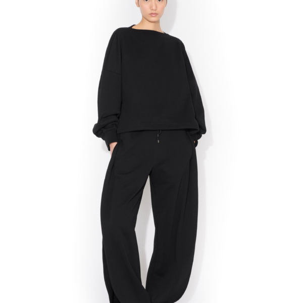Alaïa Petal Fleece Joggers - ALAÏA Pants - Laser Cut Luxury - Shop at Coveti