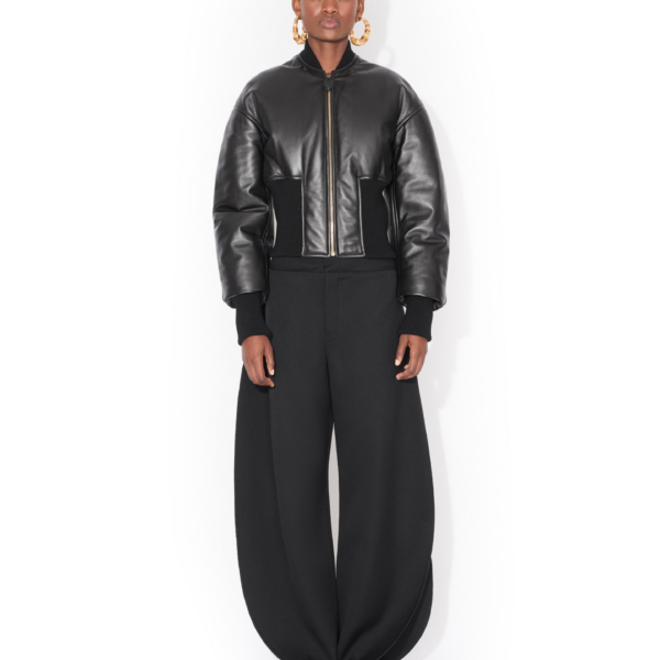 Alaïa Petal Wool Pants - ALAÏA Pants - Laser Cut Luxury - Shop at Coveti