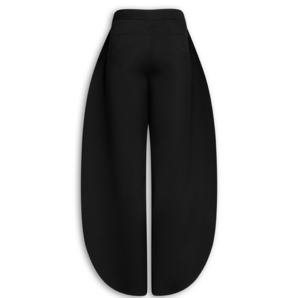Alaïa Petal Wool Pants - ALAÏA Pants - Laser Cut Luxury - Shop at Coveti