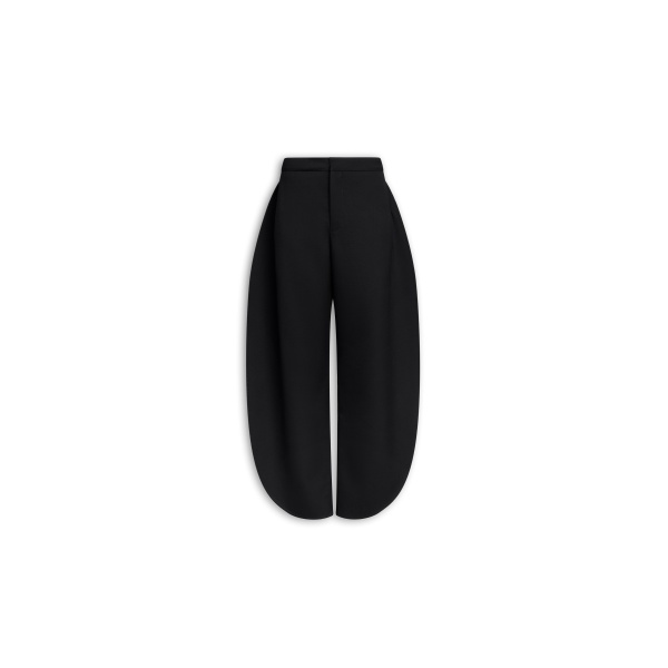 Alaïa Petal Wool Pants - ALAÏA Pants - Laser Cut Luxury - Shop at Coveti