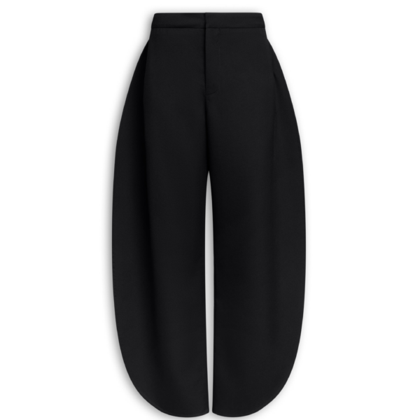 Alaïa Petal Wool Pants - ALAÏA Pants - Laser Cut Luxury - Shop at Coveti
