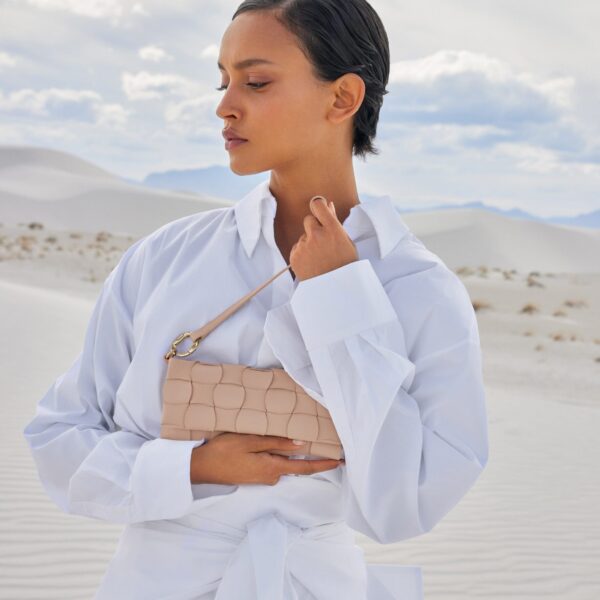 Polène Neiti in Dune Neiti in Dune - Shoulder & Crossbody Bags - Parisian Luxury Leather Bag at Coveti