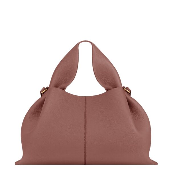 Polène Numéro Neuf in Blush Numéro Neuf in Blush - Shoulder & Crossbody Bags - Parisian Luxury Leather Bag at Coveti