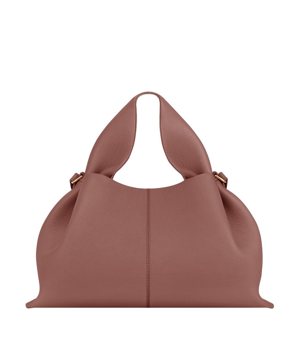 Polène Numéro Neuf in Blush Numéro Neuf in Blush - Shoulder & Crossbody Bags - Parisian Luxury Leather Bag at Coveti