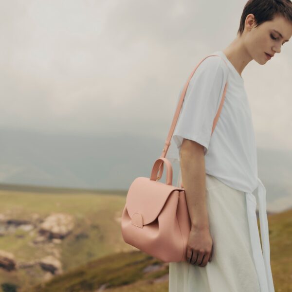 Polène Numéro Un in Pink Numéro Un in Pink - Totes & Top-Handle Bags - Parisian Luxury Leather Bag at Coveti