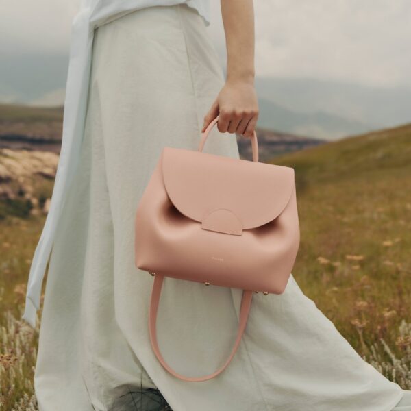 Polène Numéro Un in Pink Numéro Un in Pink - Totes & Top-Handle Bags - Parisian Luxury Leather Bag at Coveti