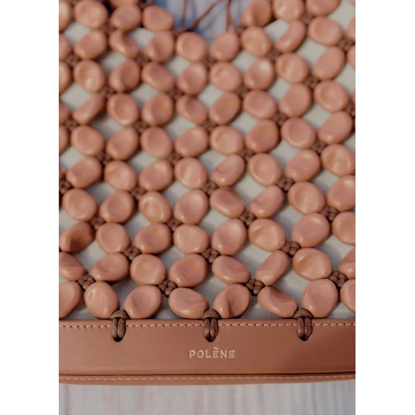 Polène Solé in Salt Pink Solé in Salt Pink - Shoulder & Crossbody Bags - Parisian Luxury Leather Bag at Coveti