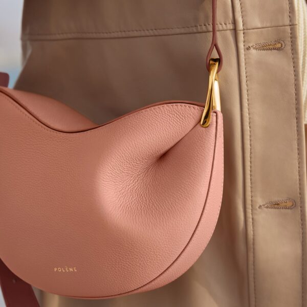 Polène Tonca in Maple Tonca in Maple - Shoulder & Crossbody Bags - Parisian Luxury Leather Bag at Coveti
