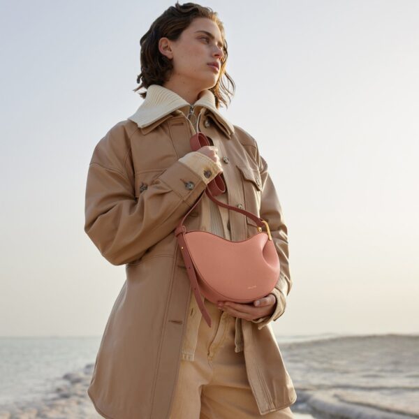 Polène Tonca in Maple Tonca in Maple - Shoulder & Crossbody Bags - Parisian Luxury Leather Bag at Coveti