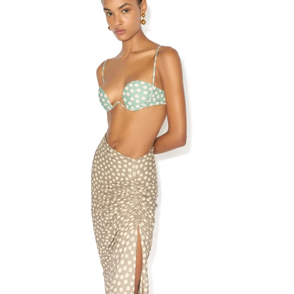 Alaia Polka Dot Bikini Set, view 4