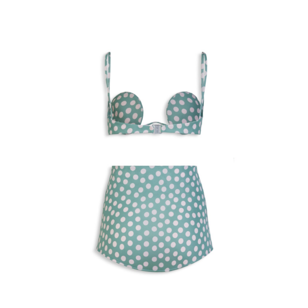 Alaïa Polka Dot Bikini Set - ALAÏA Beachwear - Laser Cut Luxury - Shop at Coveti