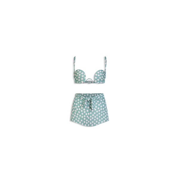 Alaïa Polka Dot Bikini Set - ALAÏA Beachwear - Laser Cut Luxury - Shop at Coveti
