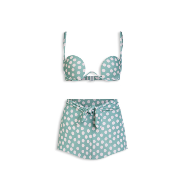 Alaïa Polka Dot Bikini Set - ALAÏA Beachwear - Laser Cut Luxury - Shop at Coveti