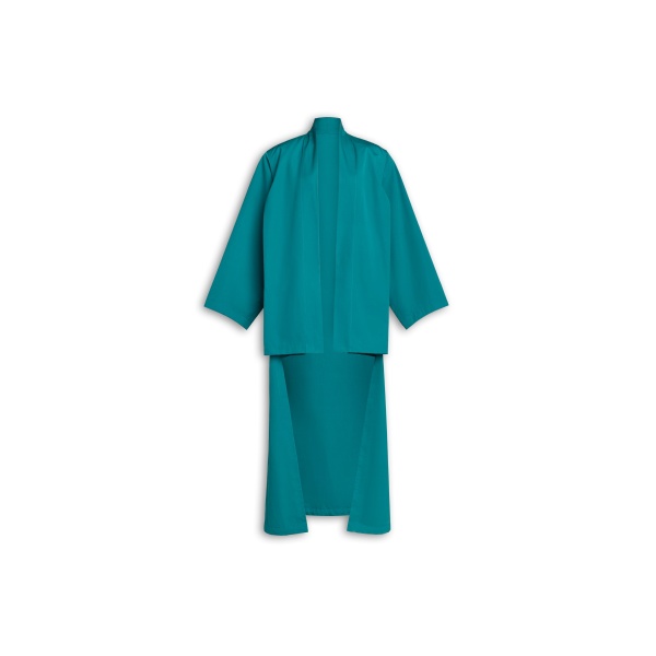 Alaia Poplin Asymmetric Robe Coat