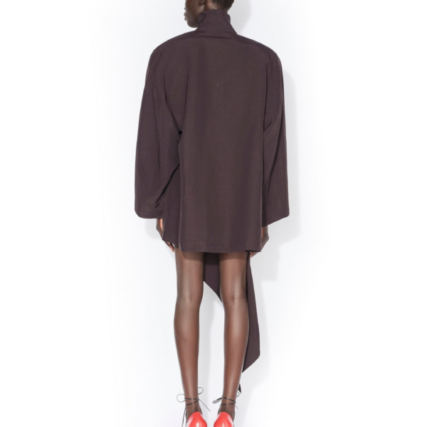 Alaïa Poplin High Neck Top - ALAÏA Tops - Laser Cut Luxury - Shop at Coveti