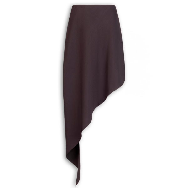 Alaïa Poplin Pointed Skirt - ALAÏA Skirts - Laser Cut Luxury - Shop at Coveti