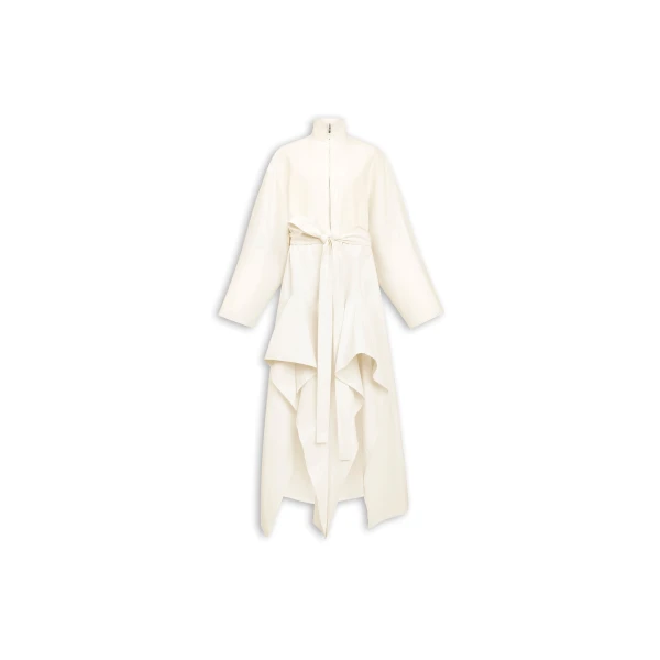 Alaia Poplin Ruffle Jumpsuit