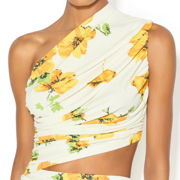 Alaïa Printed Cutout Dress - ALAÏA Dresses - Laser Cut Luxury - Shop at Coveti