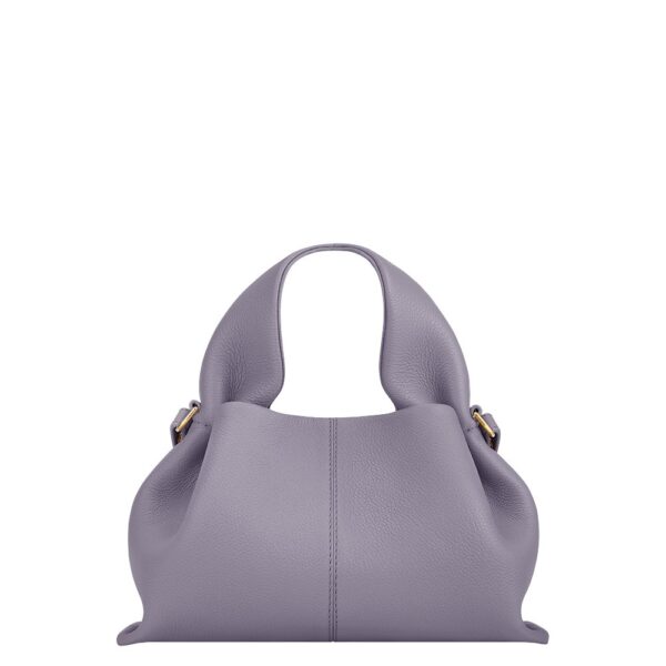 Polène Numéro Neuf Mini in Mauve Numéro Neuf Mini in Mauve - Mini Bags - Parisian Luxury Leather Bag at Coveti