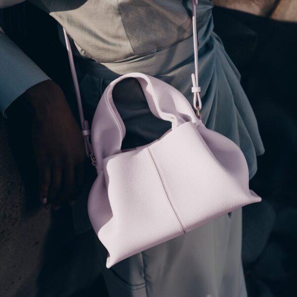 Polène Numéro Neuf Mini in Wisteria Numéro Neuf Mini in Wisteria - Mini Bags - Parisian Luxury Leather Bag at Coveti