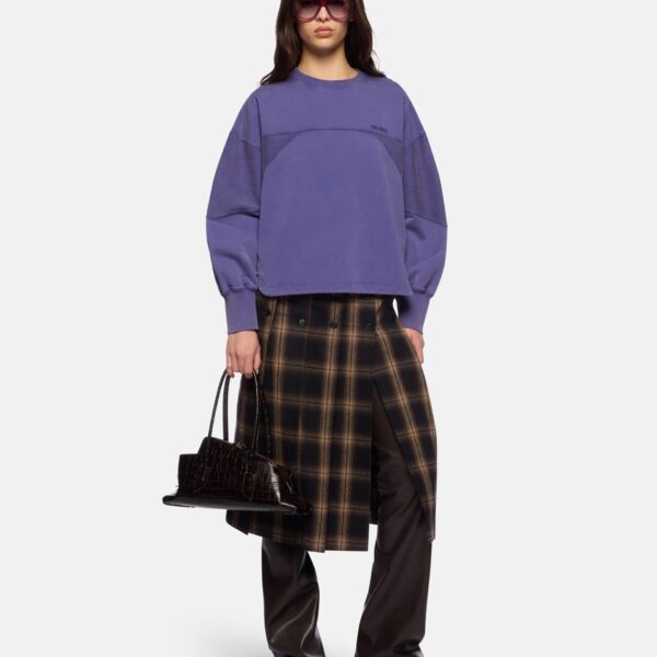 Purple sweatshirt