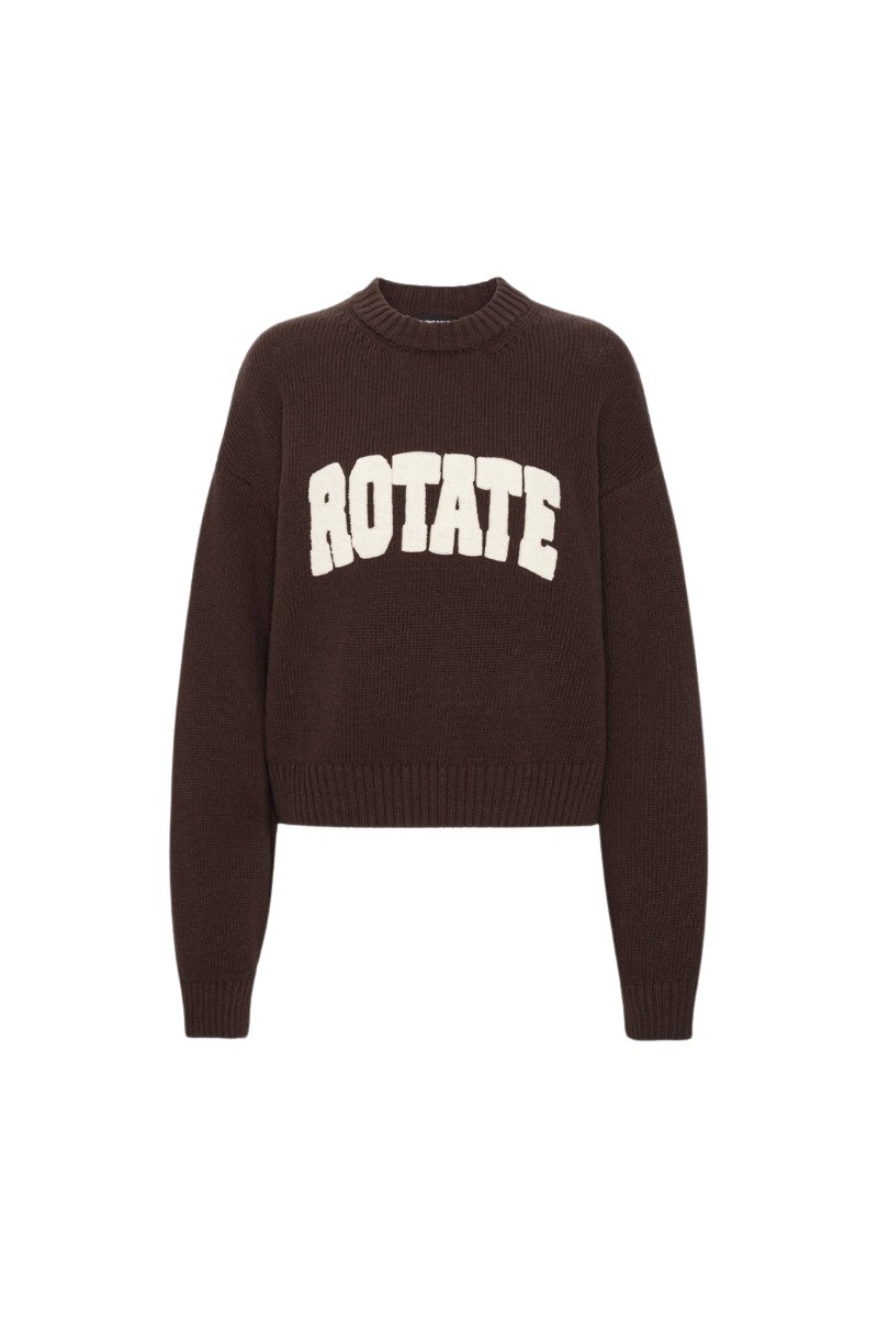 Crewneck Sweater Dark Brown