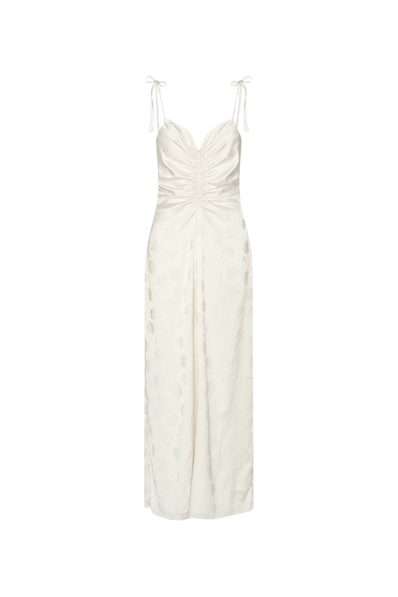 Drapy Slip Dress White