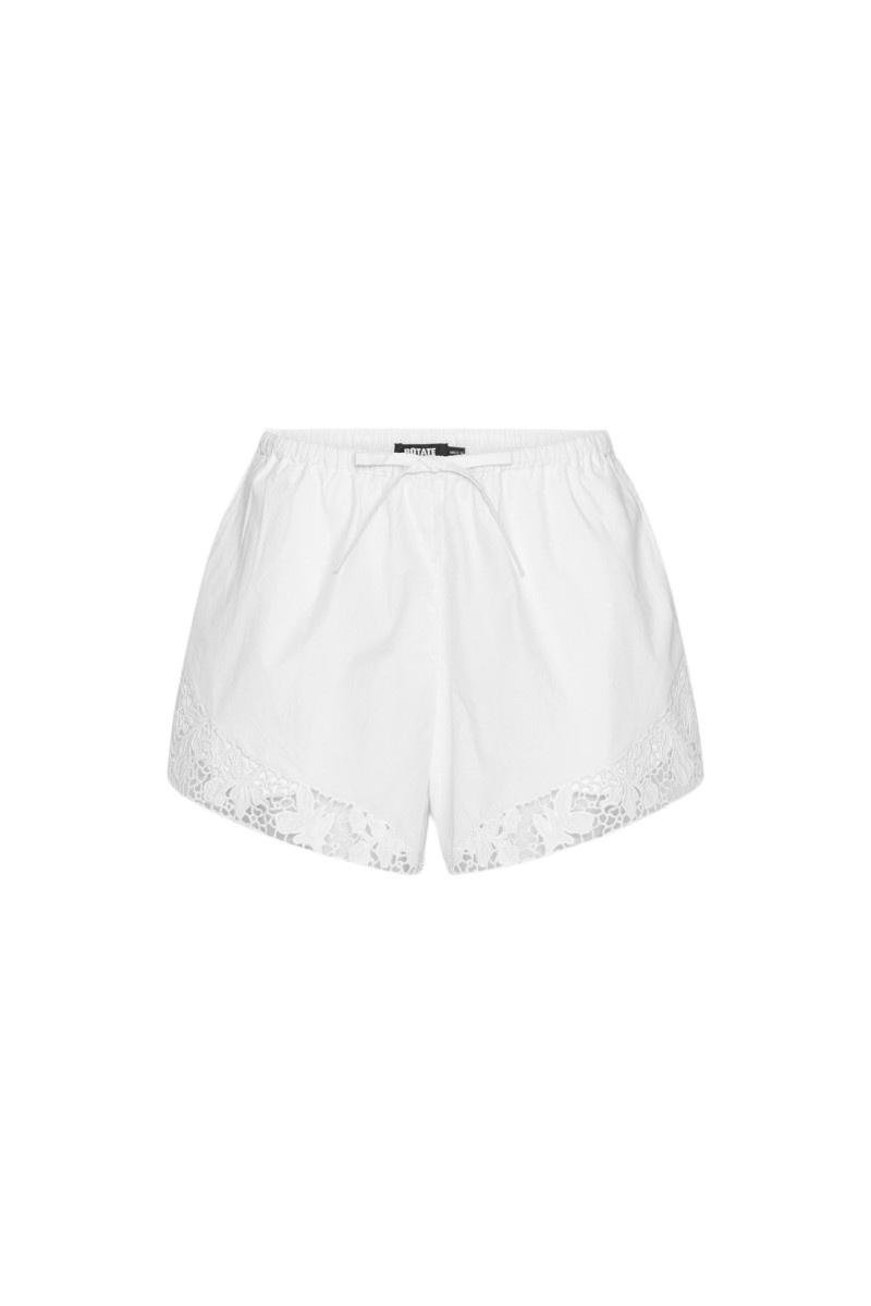 Drawstring Shorts Bright White