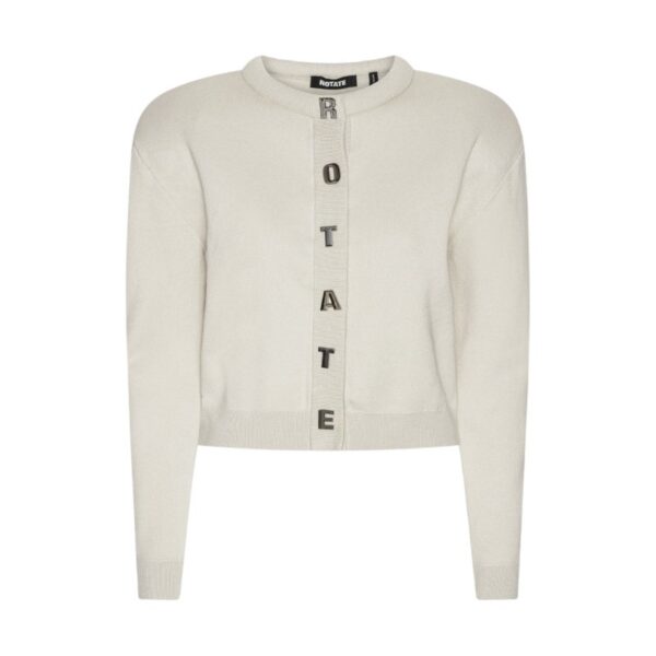 Firm Knit Cardigan Creme