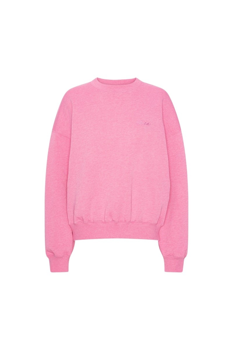 Heavy Sweat Crewneck Bright Pink