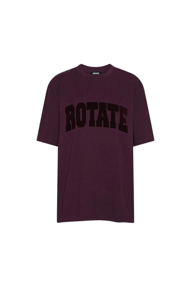 Jersey Oversized T-shirt Bordeaux