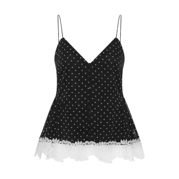Laceband Camisole Black
