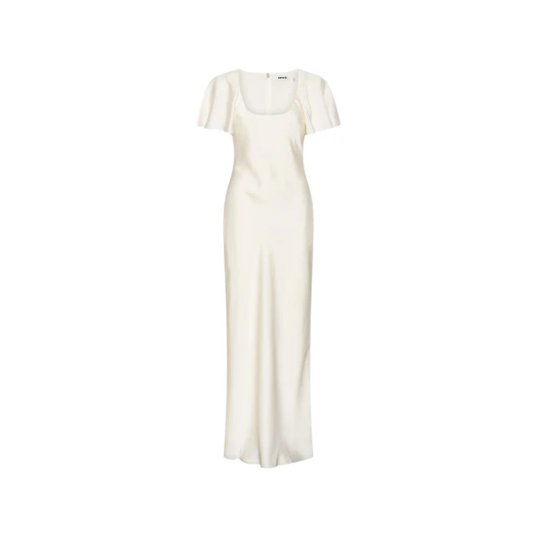 Rotate Birger Christensen Long Dress White